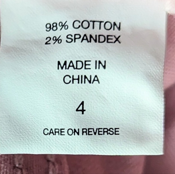 🌸Soho NY and Co. "Super High Waist Tapered Leg" Pink Jeans - Picture 10 of 12